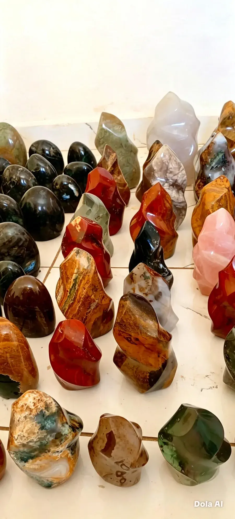 Collection de minéraux