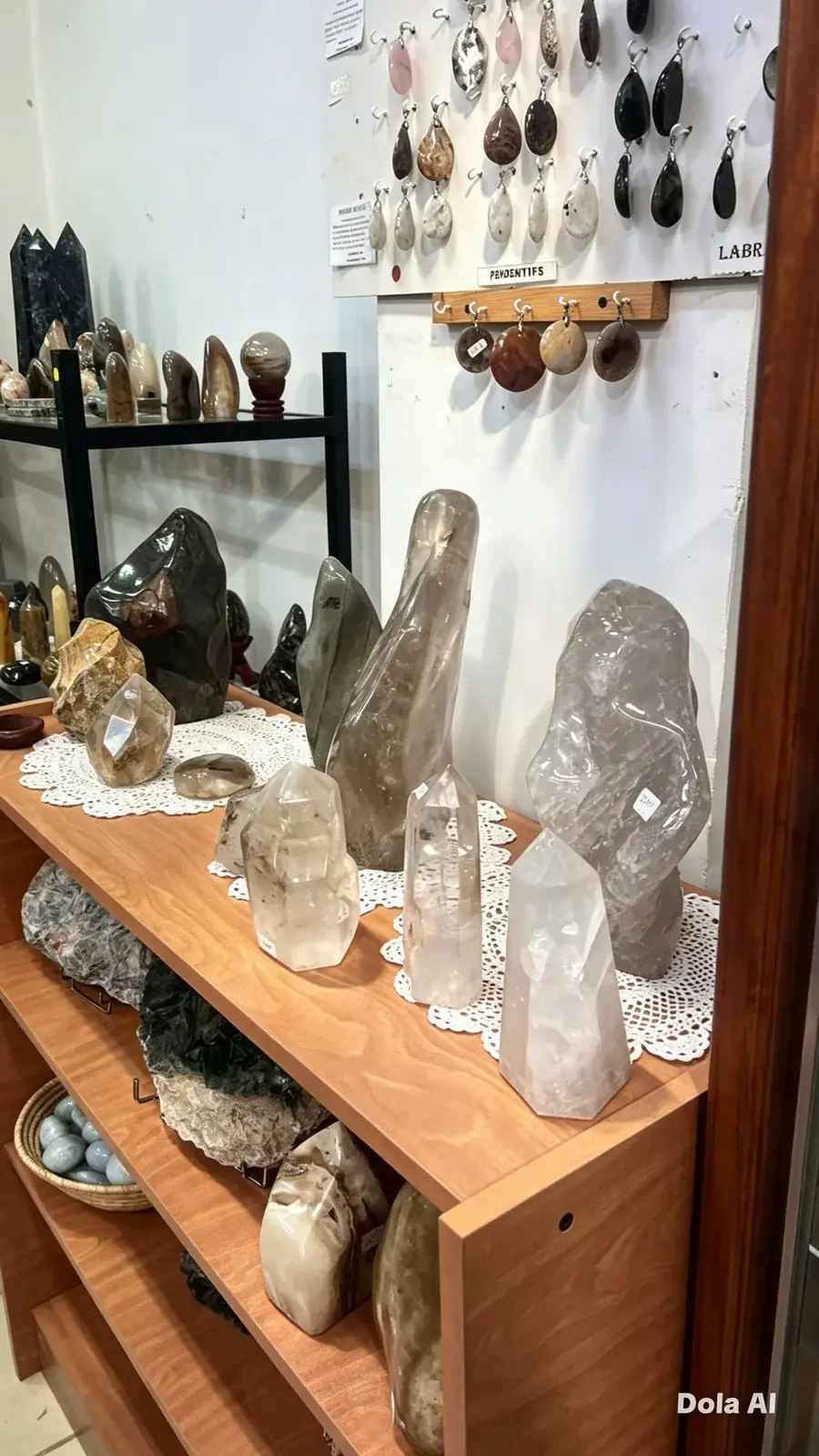 Cristaux quartz fumé