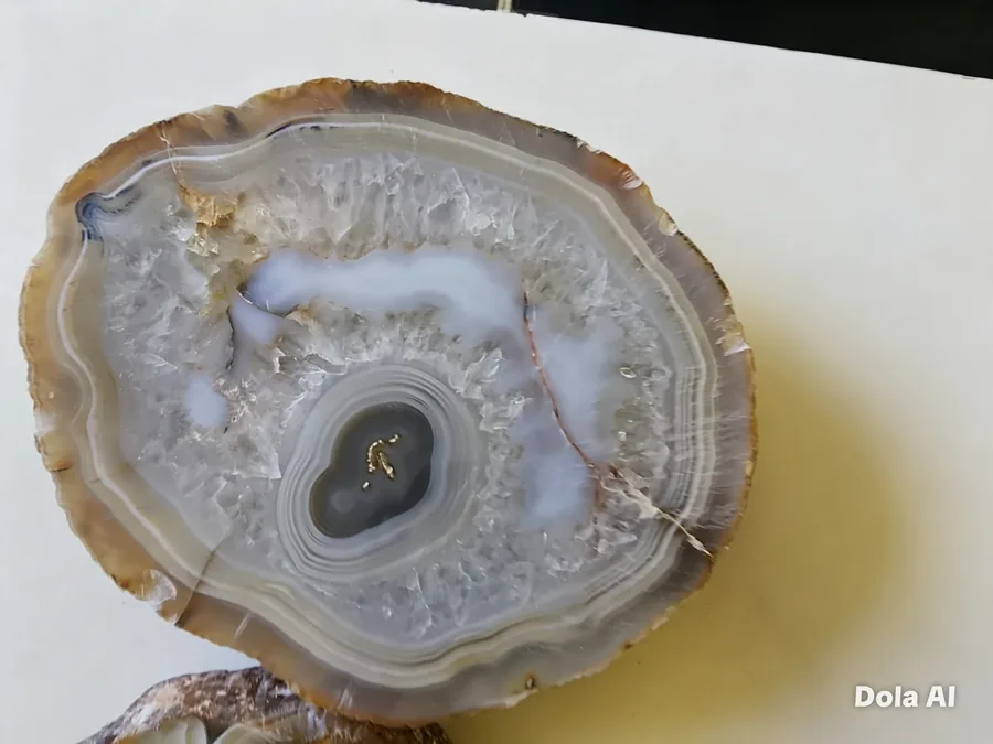 Tranche d'agate