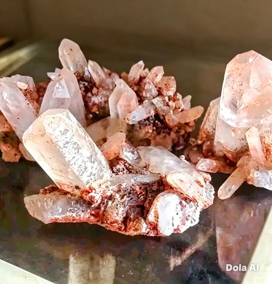 Formation de cristaux de quartz
