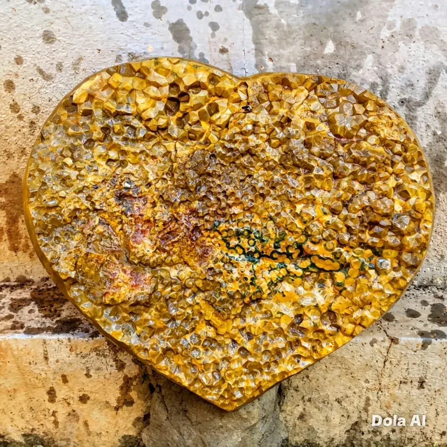 Cœur jaune