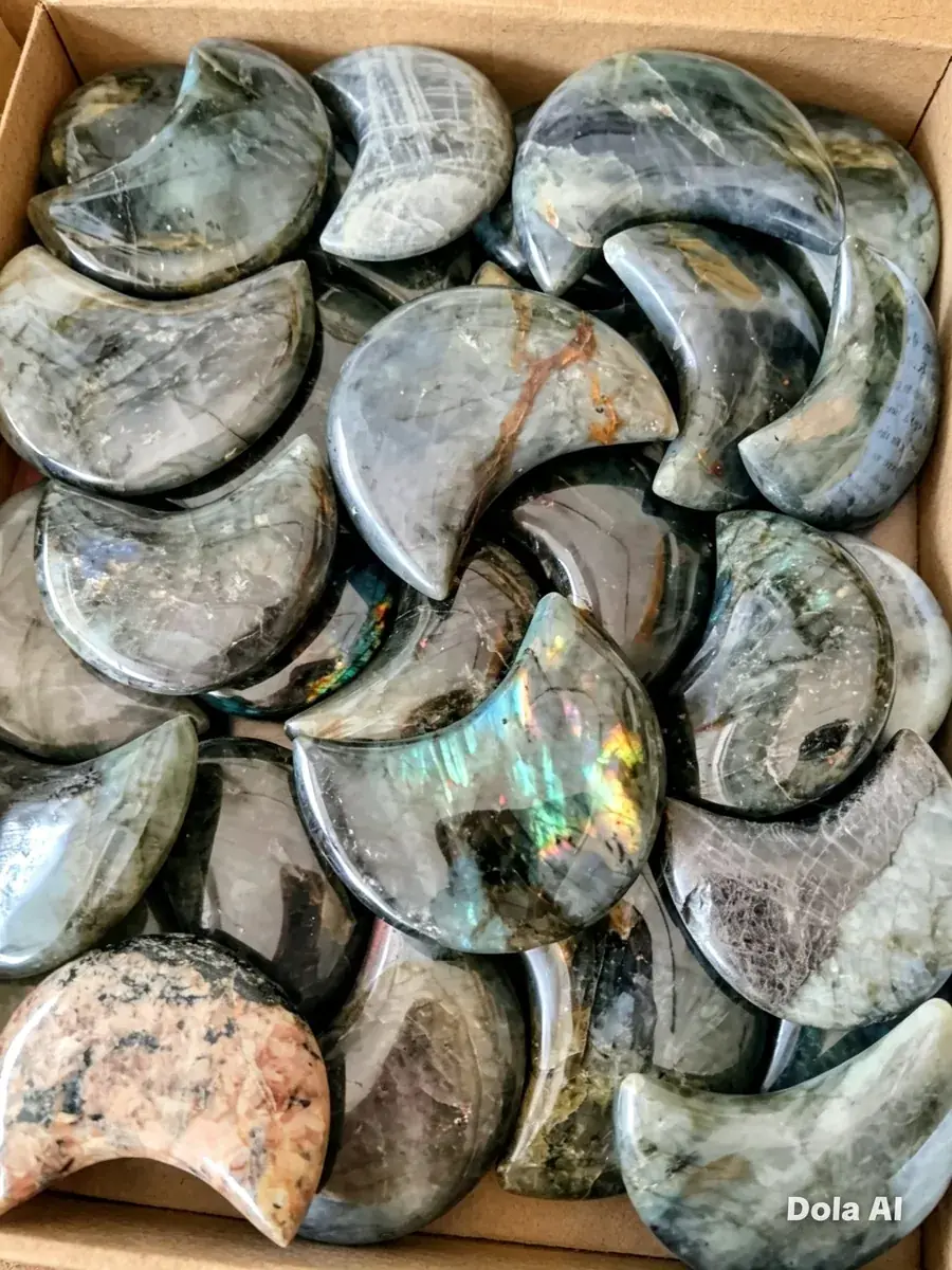Pierres de lune labradorite
